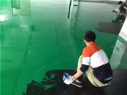 松江下面给你一份环氧地坪漆施工的完整流程